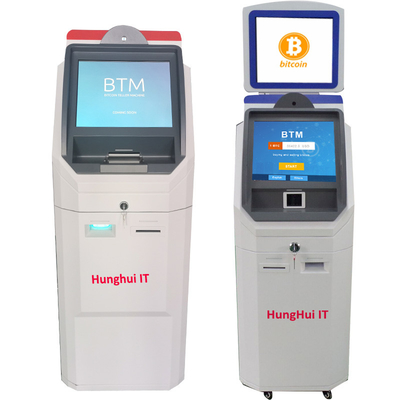 Quiosco del cajero automático de BTM CPI BNR Bitcoin, máquina del pago del uno mismo de 21,5 pulgadas