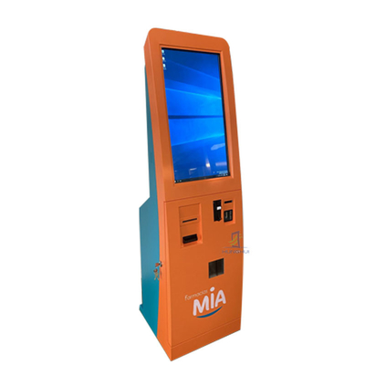Quiosco automático del dispensador del boleto de la máquina expendedora del boleto de 43 pulgadas