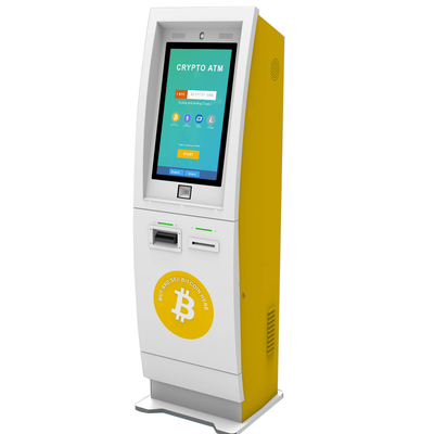 Quiosco permanente libre de las actividades bancarias del servicio del uno mismo del quiosco del cajero automático de Bitcoin de 22 pulgadas
