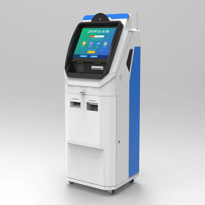 Máquina bidireccional del banco de Bitcoin del servicio del uno mismo de la cartera de la ayuda BTC