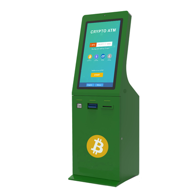 Compra del servicio 32inch del uno mismo y vender la máquina del intercambio BTM del efectivo del quiosco del cajero automático de Bitcoin