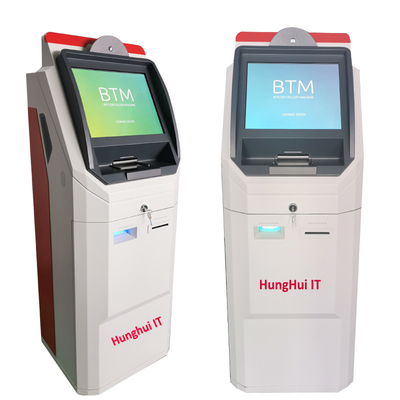 Máquina del quiosco de la pantalla táctil de ATMs del pago 17/19 interfaz de la pulgada RS232