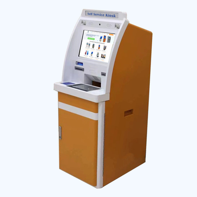 Impresora del servicio del uno mismo de HUNGHUI con el quiosco del pago al contado 19 pulgadas