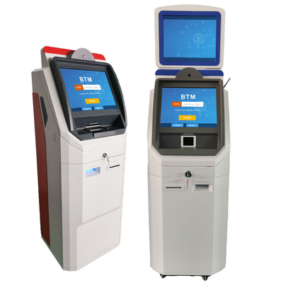 cajero automático de Cryptocurrency Bitcoin de la máquina del quiosco del pago al contado del servicio del uno mismo del intercambio de moneda