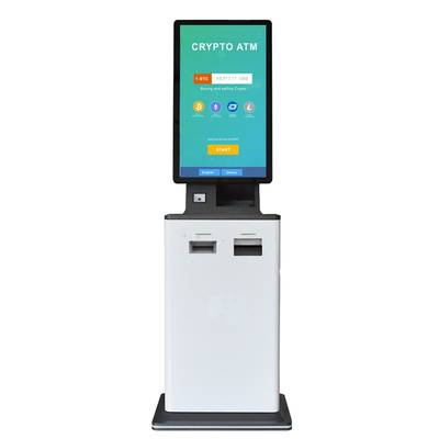 Quiosco terminal del pago del autoservicio de la pantalla táctil de la paga del efectivo de la máquina del quiosco del pago de las cuentas