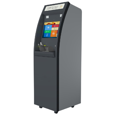 Máquina automática del cajero automático del cajero automático del supermercado con 500/3000 de las notas