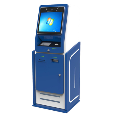quiosco del cajero automático de 17inch Bitcoin con el escáner de la identificación del pasaporte