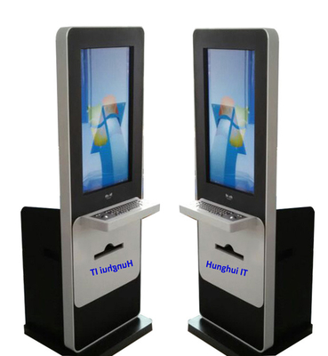 Quiosco automático de la impresión del documento de la máquina A4 del cajero automático del banco 32inch
