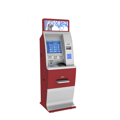Lector de tarjetas multifuncional de Bill Payment Kiosk System With And Cash Dispenser