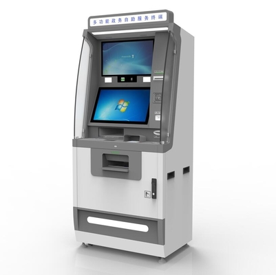 Terminal permanente libre del pago del servicio del uno mismo de la máquina del cajero automático del banco de Hunghui