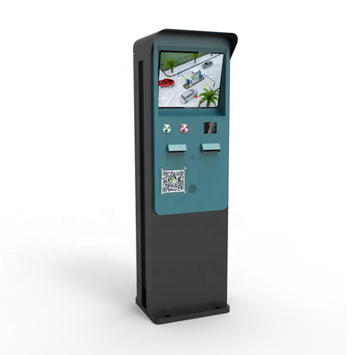Dispensador automático solar del boleto del estacionamiento de la máquina expendedora del boleto de Android