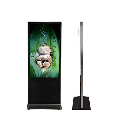 Wifi 4g LCD vertical que hace publicidad de la señalización de Digitaces de la pantalla táctil de la exhibición 4k ultra Hd