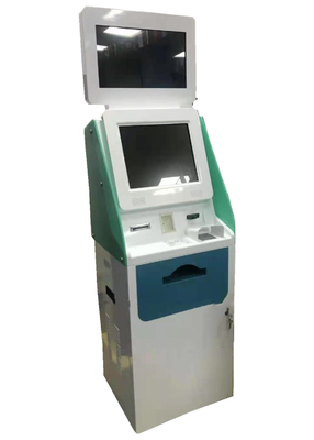 Máquina dual del quiosco del pago del servicio del uno mismo de la pantalla del ODM del OEM
